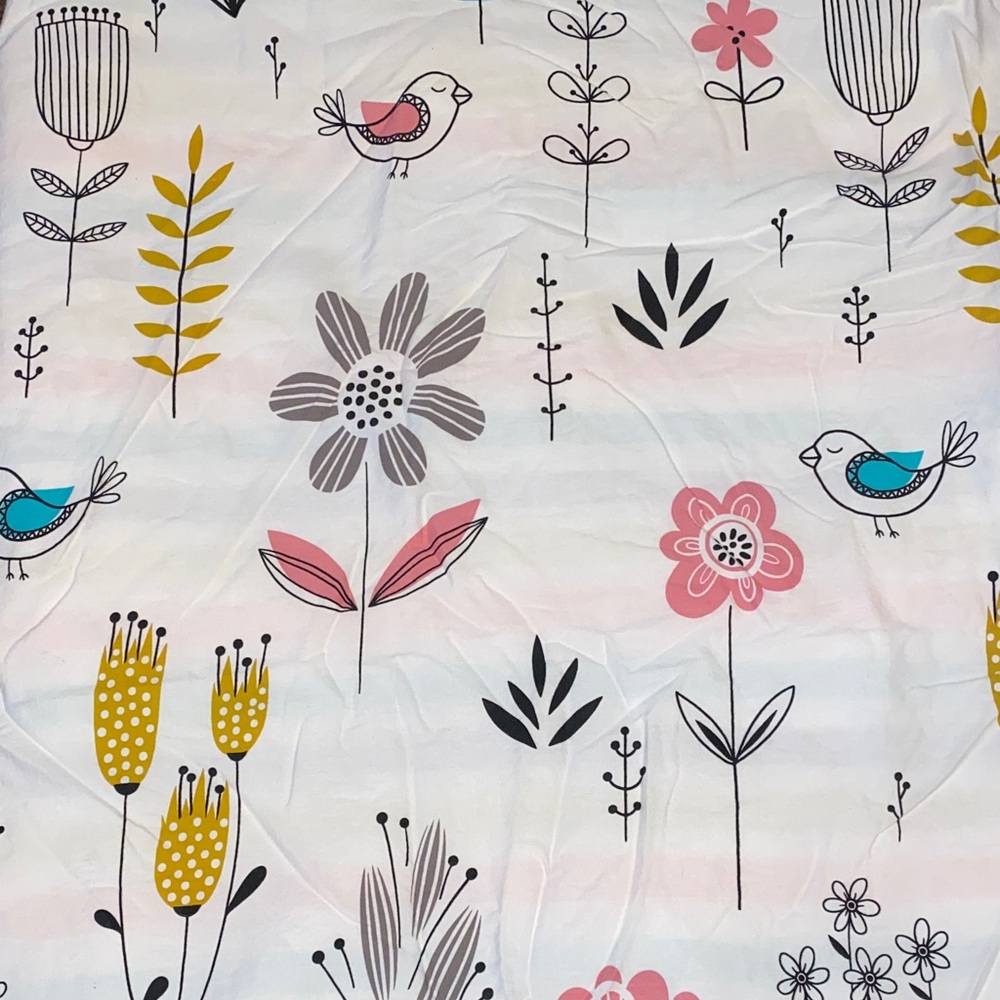 Dual sided duvet cover & pillowcases